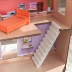 Casuta din lemn Hazle DollHouse - Casa pentru papusi cu 2 fete  si mobilier inclus de la  KidKraft